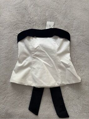 Zara bow tube top